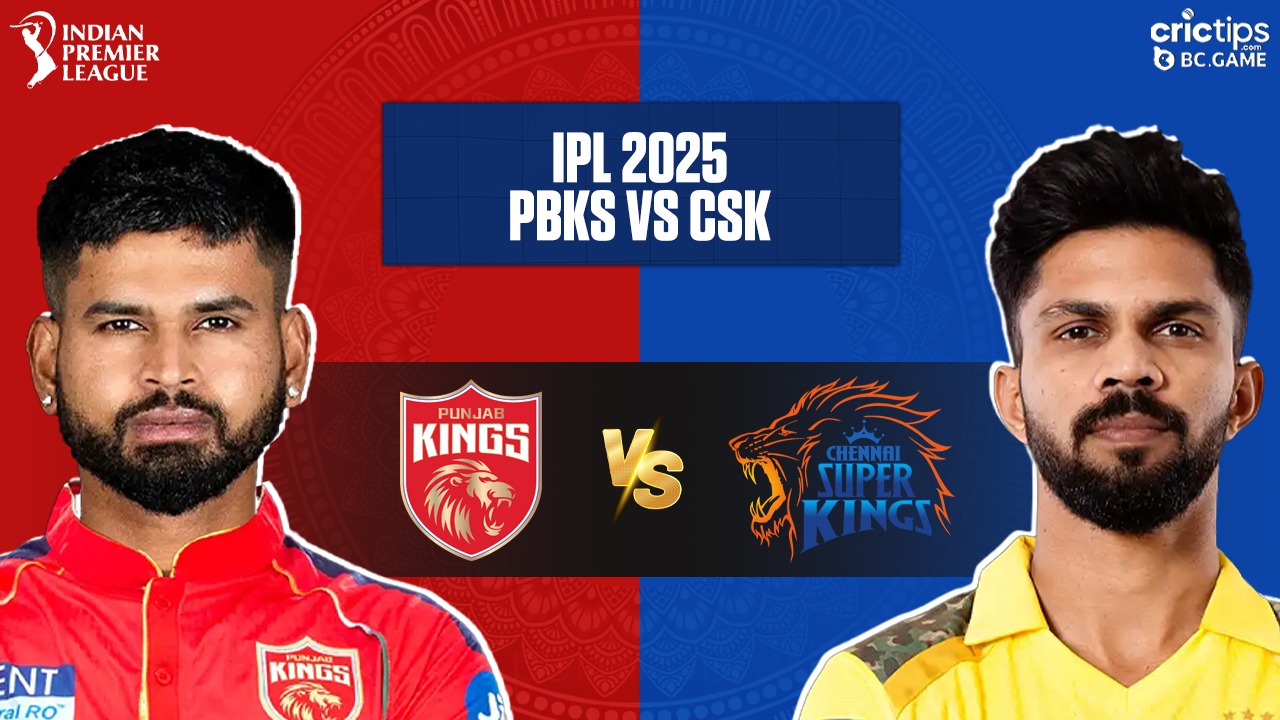 CSK vs PBKS IPL 2025 Match Winner Prediction