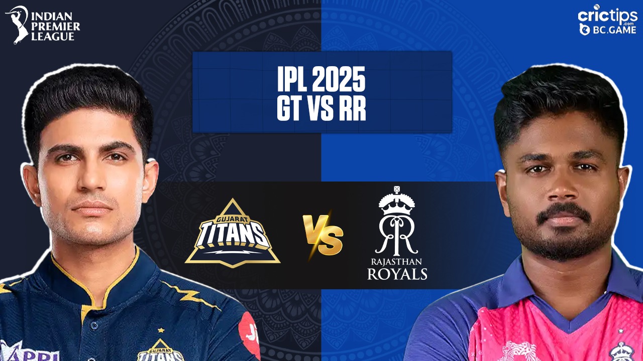 RR vs GT IPL 2025 Match Winner Prediction