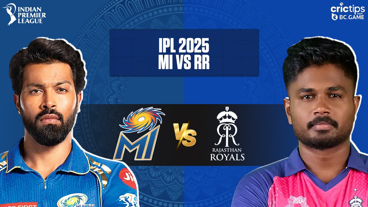 RR vs MI IPL 2025 Match Winner Prediction