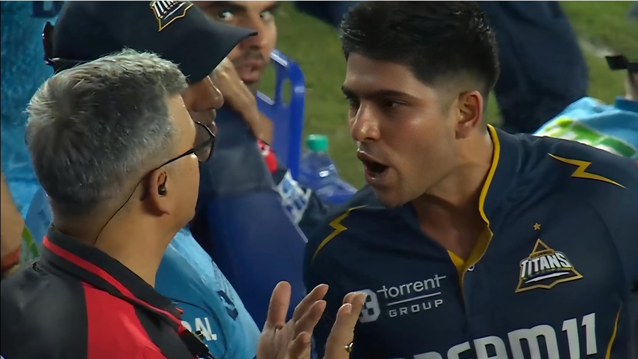 Why did Shubman Gill get angry with the umpire after the run-out against SRH?