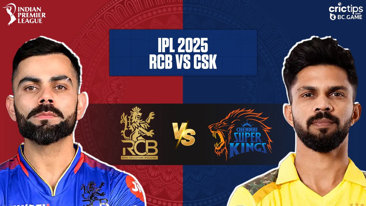 RCB vs CSK IPL 2025 Match Winner Prediction