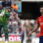Mark Wood Azam Khan England vs Pakistan 4th T20I 2024