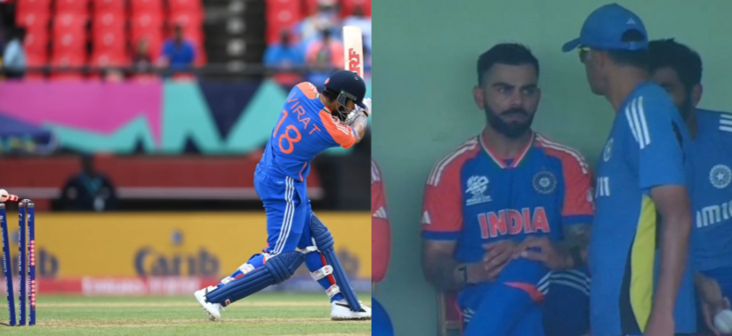 Watch: Rahul Dravid Consoles a Dejected Virat Kohli After Another T20 World Cup Setback - CricTips Watch: Rahul Dravid Consoles a Dejected Virat Kohli After Another T20 World Cup Setback