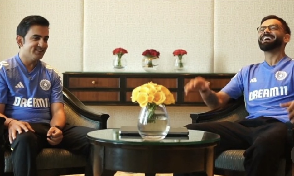 Virat Kohli and Gautam Gambhir