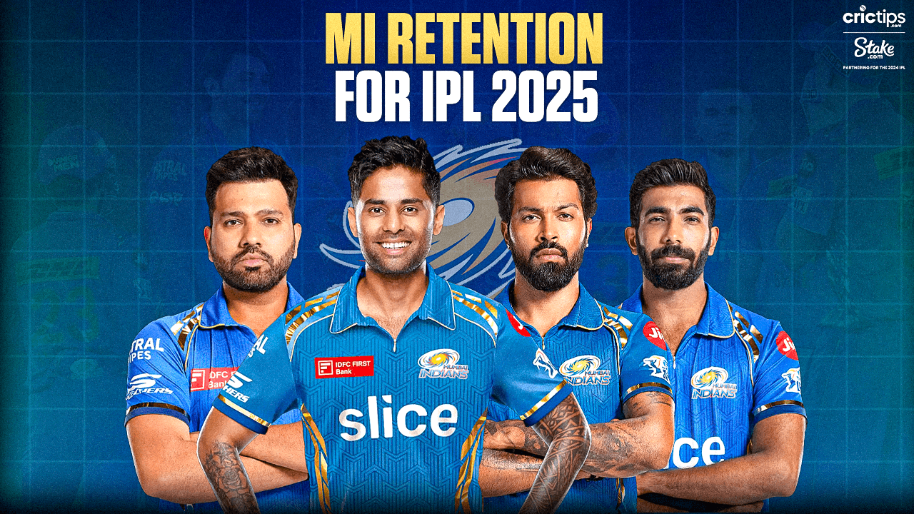 IPL 2025 Mumbai Indians (MI) Confirmed Right To Match (RTM) and Retained Players List