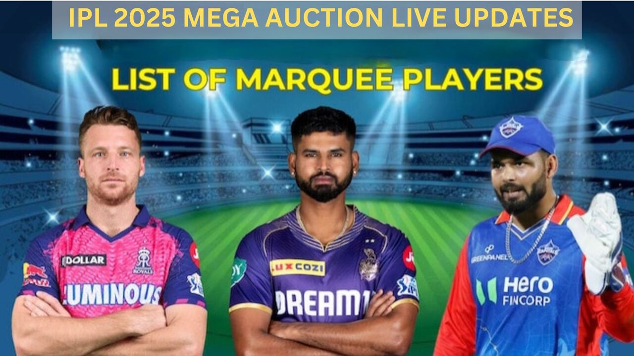 IPL 2025 Mega Auction: List of Sold & Unsold Players on Marquee List; Price, Teams & Other details