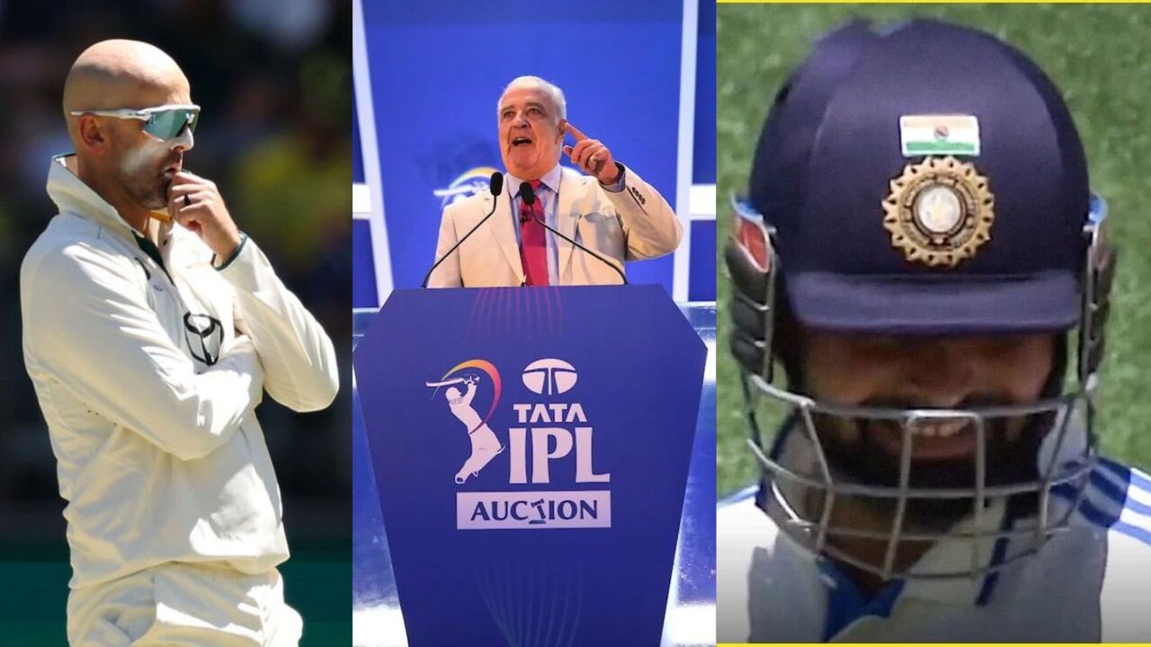 Watch_ Rishabh Pant comes up with cheeky response to Lyon's IPL auction query in AUS vs IND 1st Test - CricTips Watch: Rishabh Pant comes up with cheeky response to Lyon's IPL auction query in AUS vs IND 1st Test