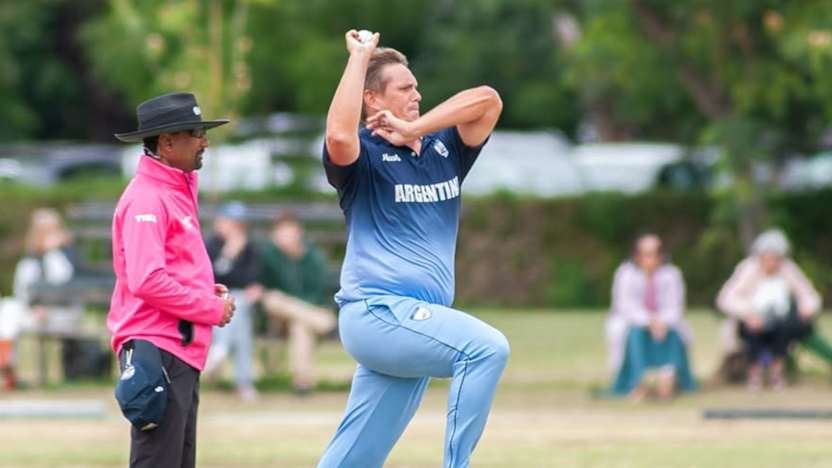 Argentina's cricketer Hernan Fennell - CricTips Hernan Fennell