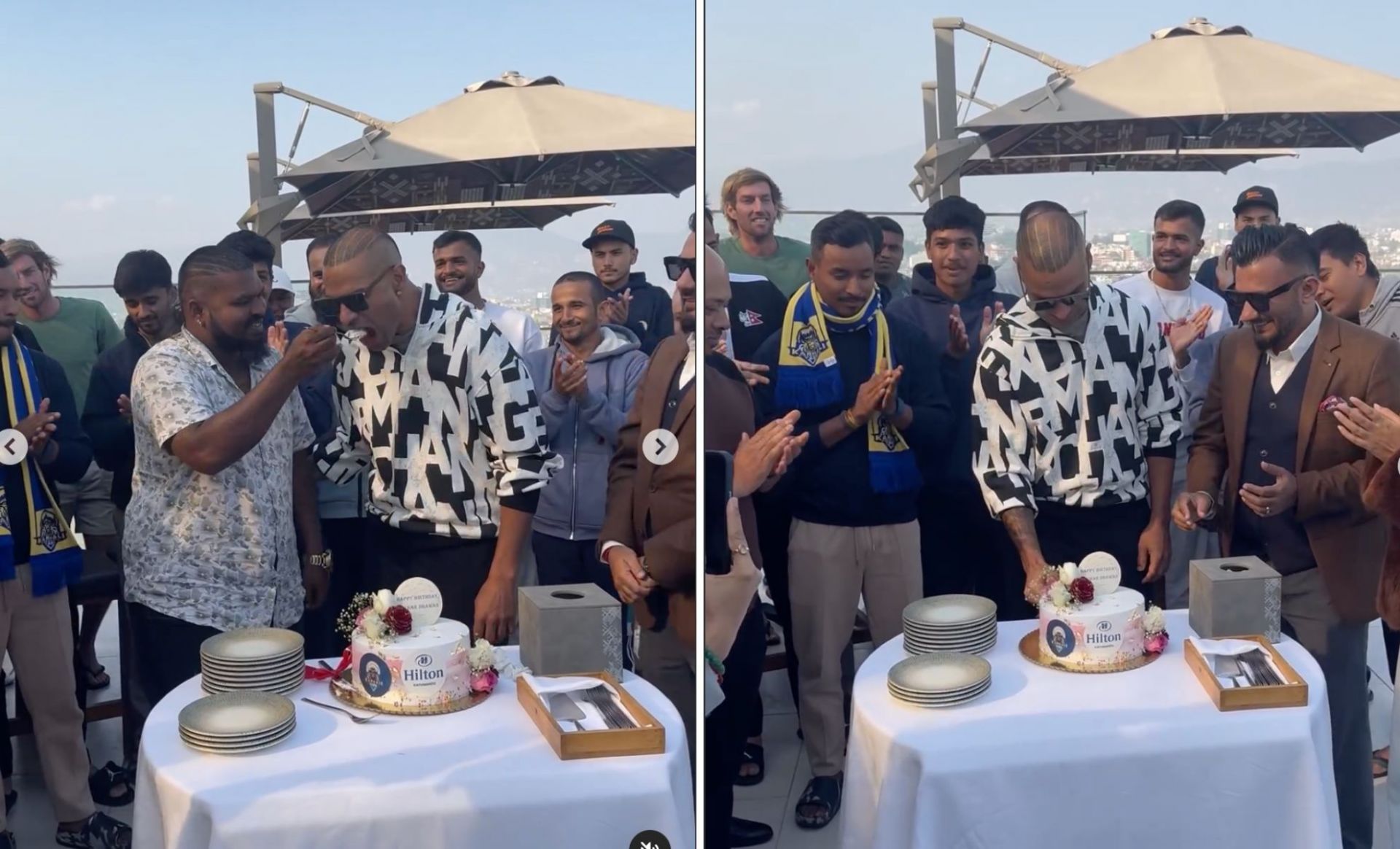 Fans Celebrate Shikhar Dhawan's 39th Birthday - CricTips Fans Celebrate Shikhar Dhawan's 39th Birthday