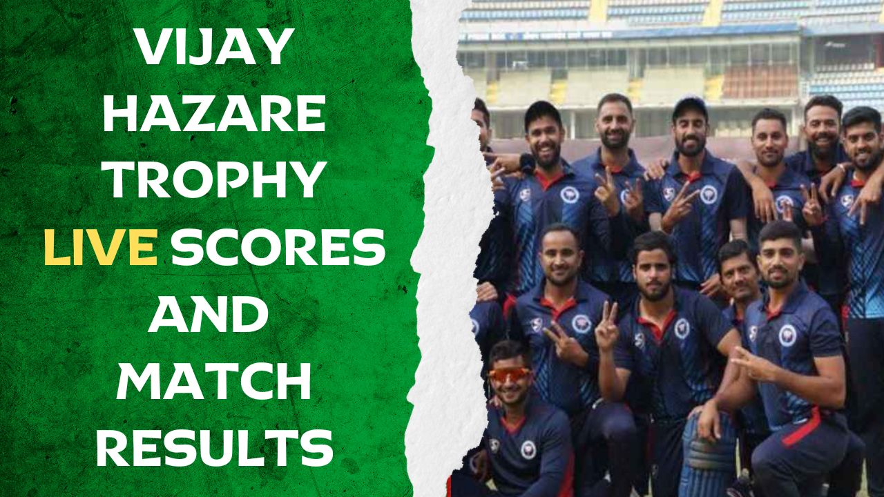 Vijay Hazare Trophy Live Scores