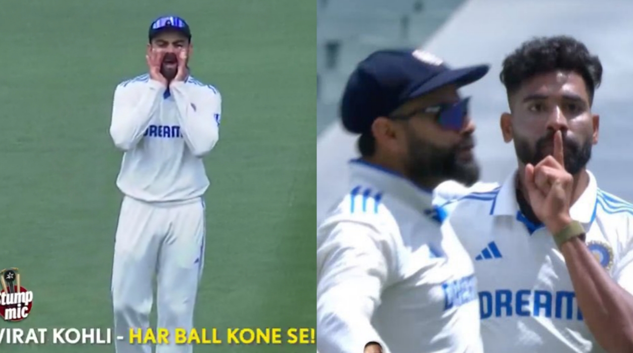 Virat Kohli Mohammed Siraj plot Steve Smith wicket 4th Test 2024 - CricTips Virat Kohli and Mohammed Siraj plots Steve Smith's wicket