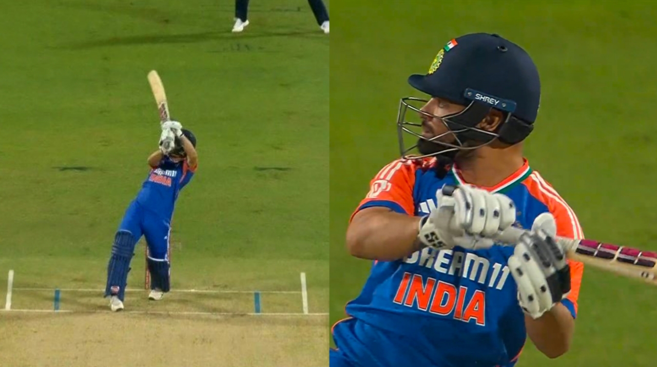 Rinku Singh Helicopter shot