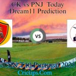 CK vs PNJ Today Dream11 Prediction, Match-13/14, ECSN T10 Portugal 2025 Fantasy Cricket Tips,