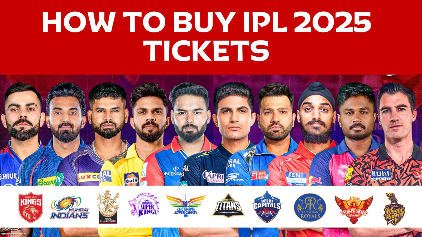 IPL 2025 Tickets Booking Online