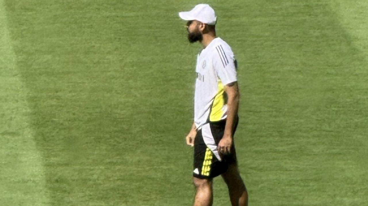 Varun Chakravarthy trainning with India ODI squad ahead of England ODI series
