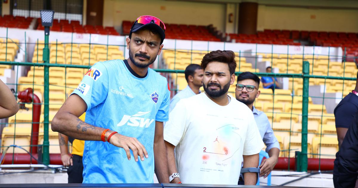 Watch Axar and Pant make joke each other during DC vs LSG traning session