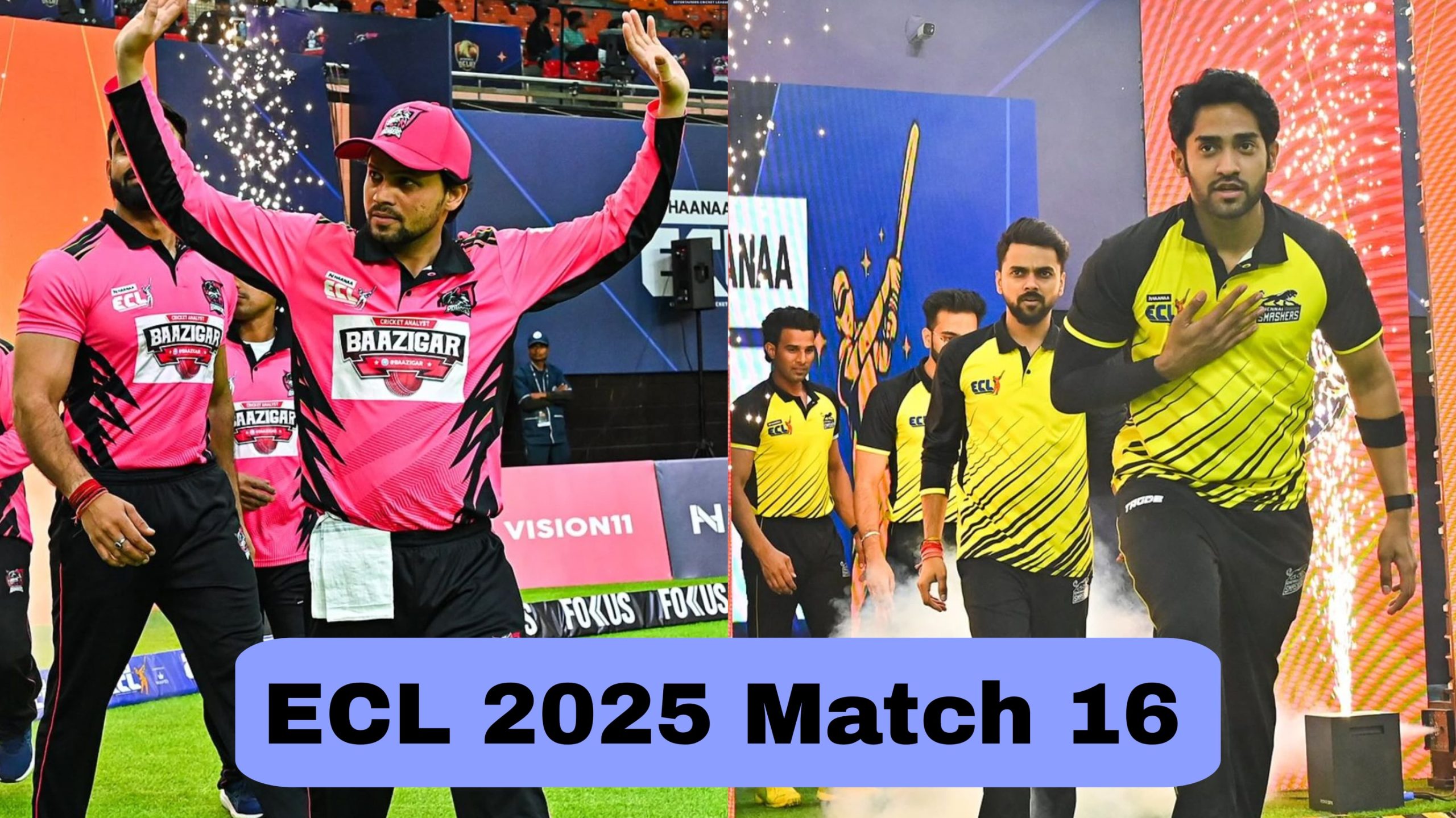 ECL 2025: Rajasthan Rangers vs Chennai Smashers, Match 16 Zayn Saifi vs Mahesh Keshwala Live Scores and Match Results