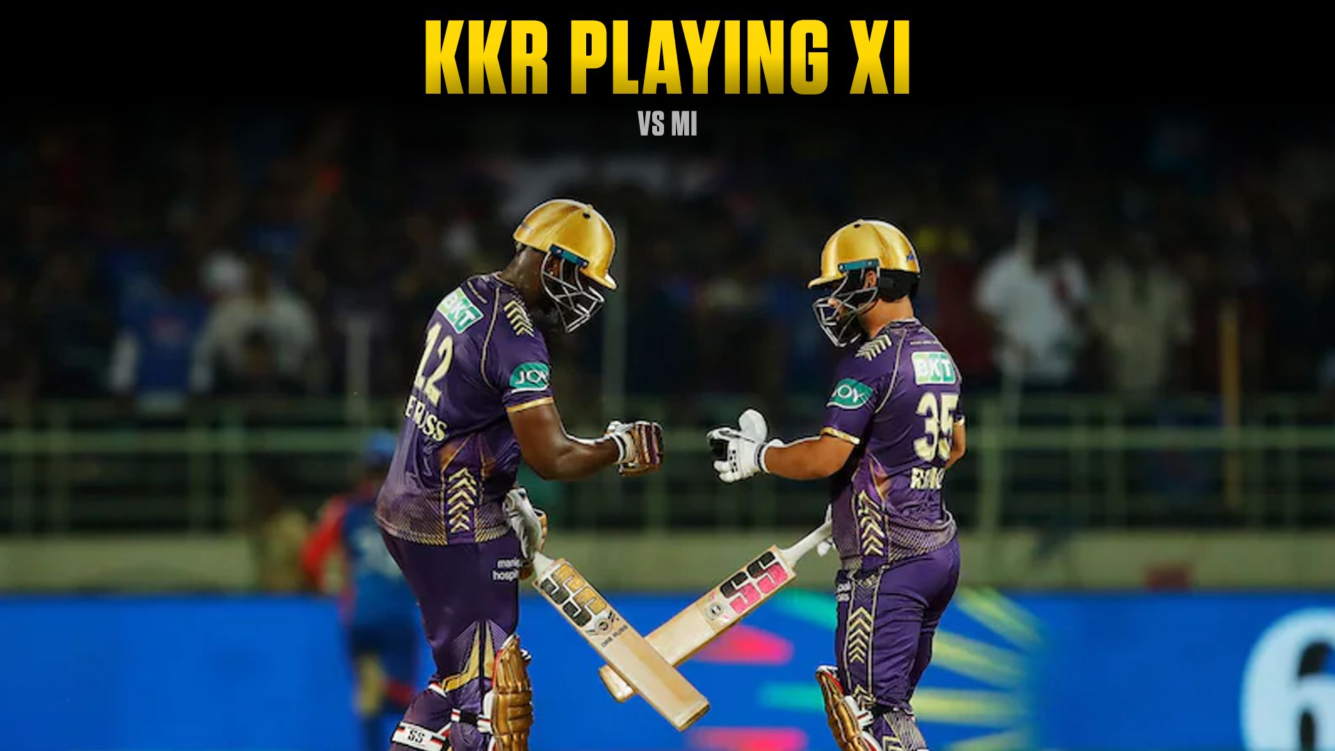 KKR playing XI VS MI IPL 2025