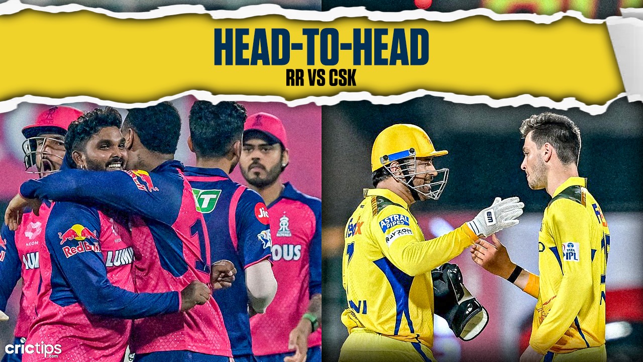 RR vs CSK head-to-head - CricTips IPL 2025 clash: Rajasthan Royals vs Chennai Super Kings redefines head-to-head records. | jeetwinbet.com