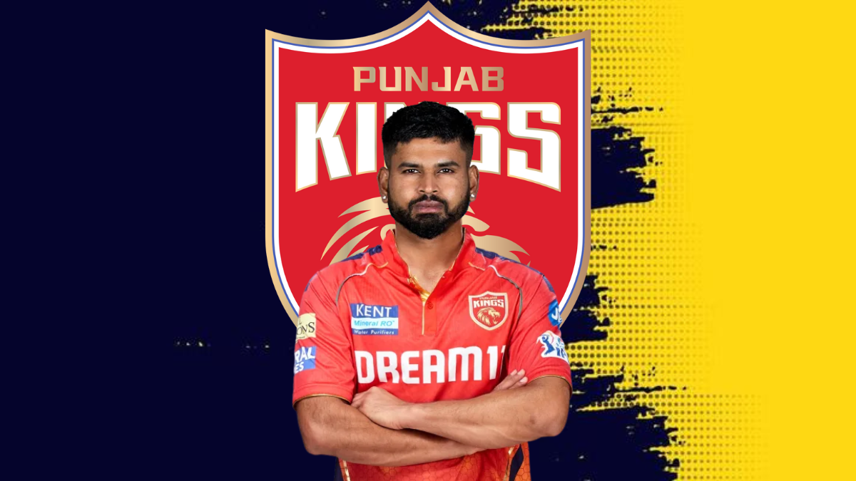 Shreyas Iyer in Punjab Kings jersey ahead of IPL 2025 – Key player for PBKS success.