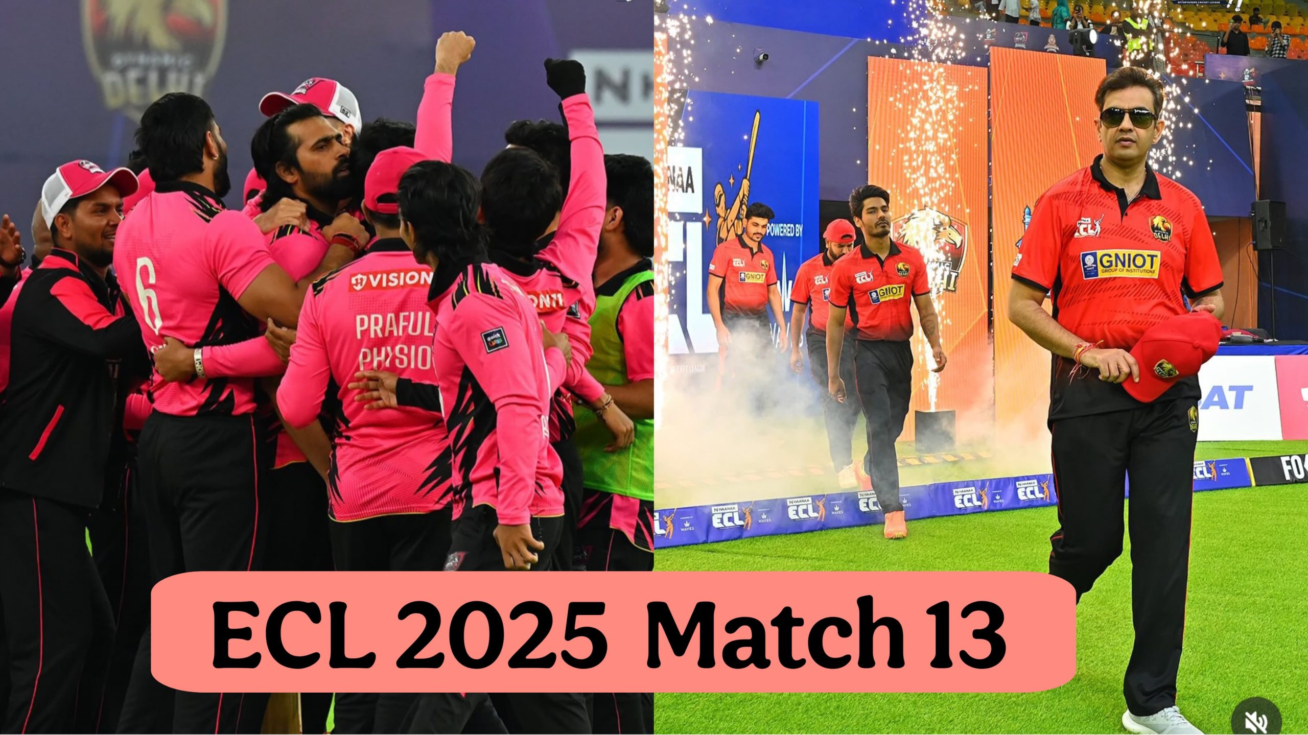 ECL 2025: Rajasthan Rangers vs Dynamic Delhi, Match 13 Zayn Saifi vs Gaurav Taneja Live Scores and Match Results