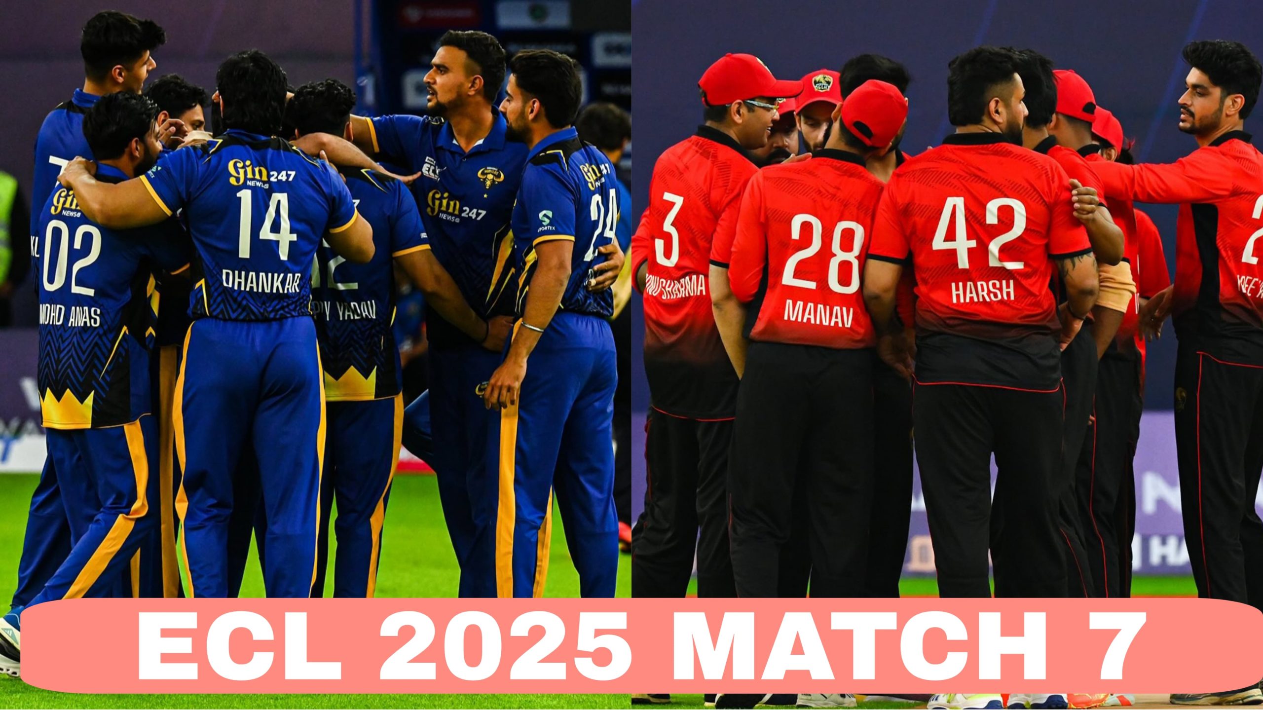 ECL 2025: Haryanvi Hunters vs Dynamic Delhi, Match 7 Elvish Yadav vs Gaurav Taneja Live Scores and Match Results - CricTips ECL 2025: Haryanvi Hunters vs Dynamic Delhi, Match 7 Elvish Yadav vs Gaurav Taneja Live Scores and Match Results