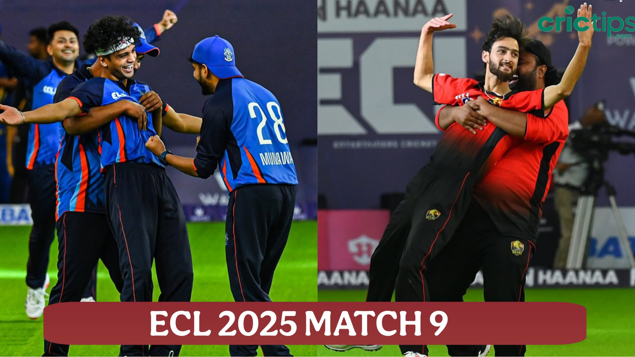 ECL 2025: Mumbai Disruptors vs Dynamic Delhi, Match 9 Munawar Faruqui vs Gaurav Taneja Live Scores and Match Results