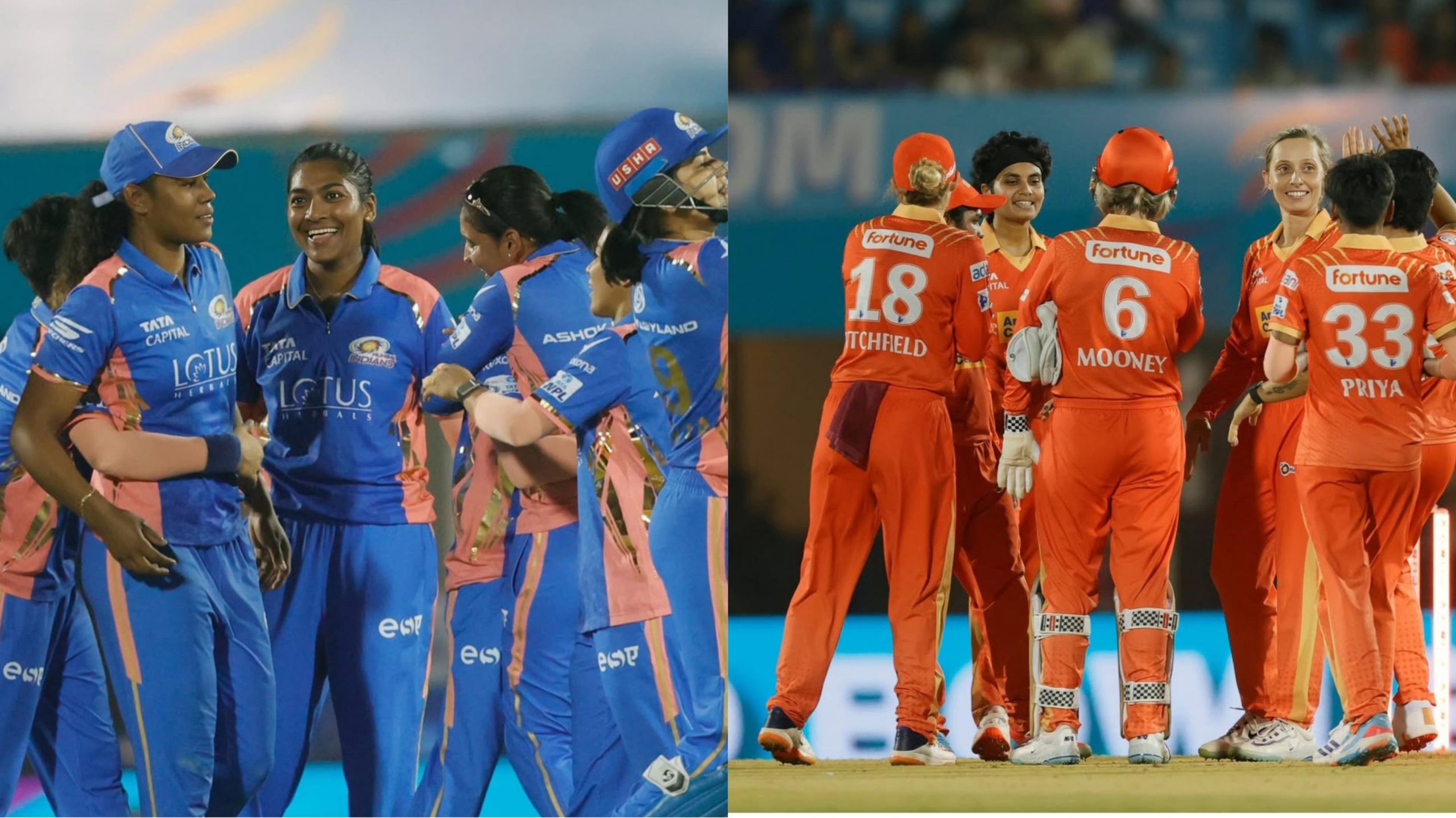 MI-W vs GJ-W Today Dream11 Prediction, Eliminator, Women's Premier League (WPL) 2025 Fantasy Cricket Tips, Playing XI Players, and Pitch Report - CricTips MI-W vs GJ-W Today Dream11 Prediction, Eliminator, Women's Premier League (WPL) 2025 Fantasy Cricket Tips, Playing XI Players, and Pitch Report