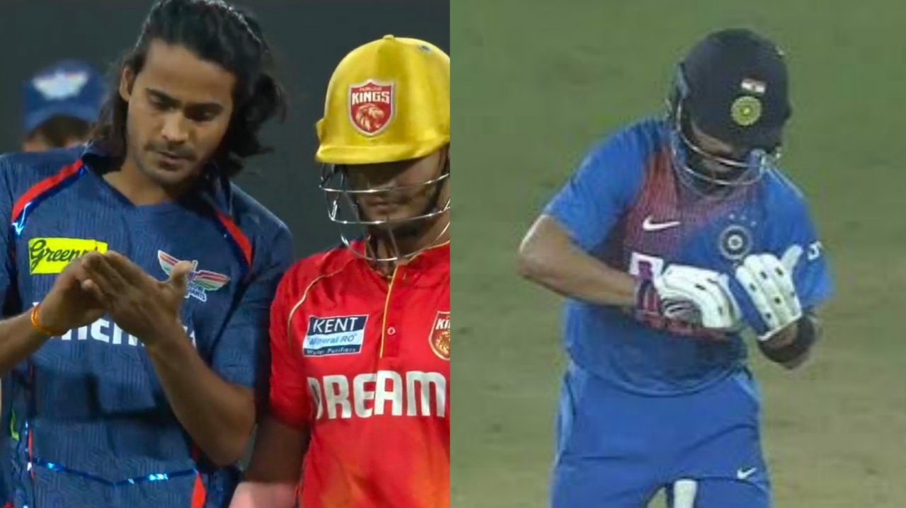 Digvesh Rathi Virat Kohli Kesrick Williams celebration IPL 2025