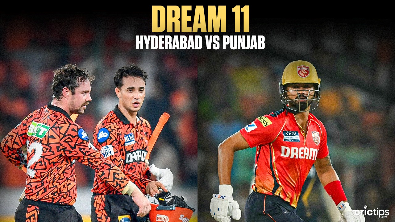 SRH vs PBKS Today Dream11 Prediction, IPL 2025 Fantasy Cricket Tips, Playing XI Squad, and Pitch Report