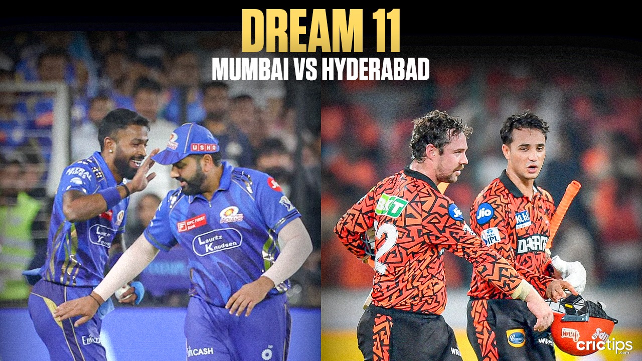 MI vs SRH Today Dream11 Prediction, IPL 2025 Fantasy Cricket Tips, Playing XI Squad, and Pitch Report