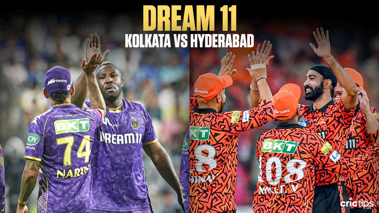 KKR vs SRH Today Dream11 Prediction, IPL 2025 Fantasy Cricket Tips, Playing XI Squad, and Pitch Report