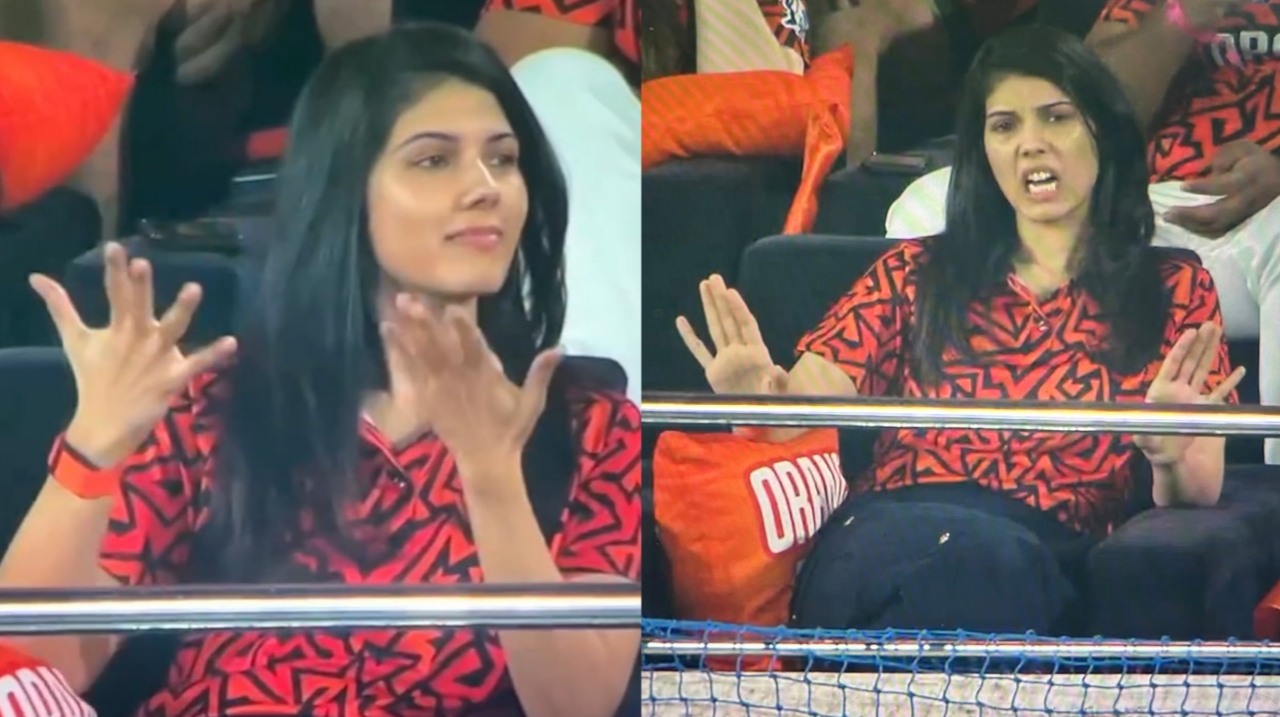 Kavya Maran frustrated reaction Sunrisers Hyderabad vs Gujarat Titans IPL 2025
