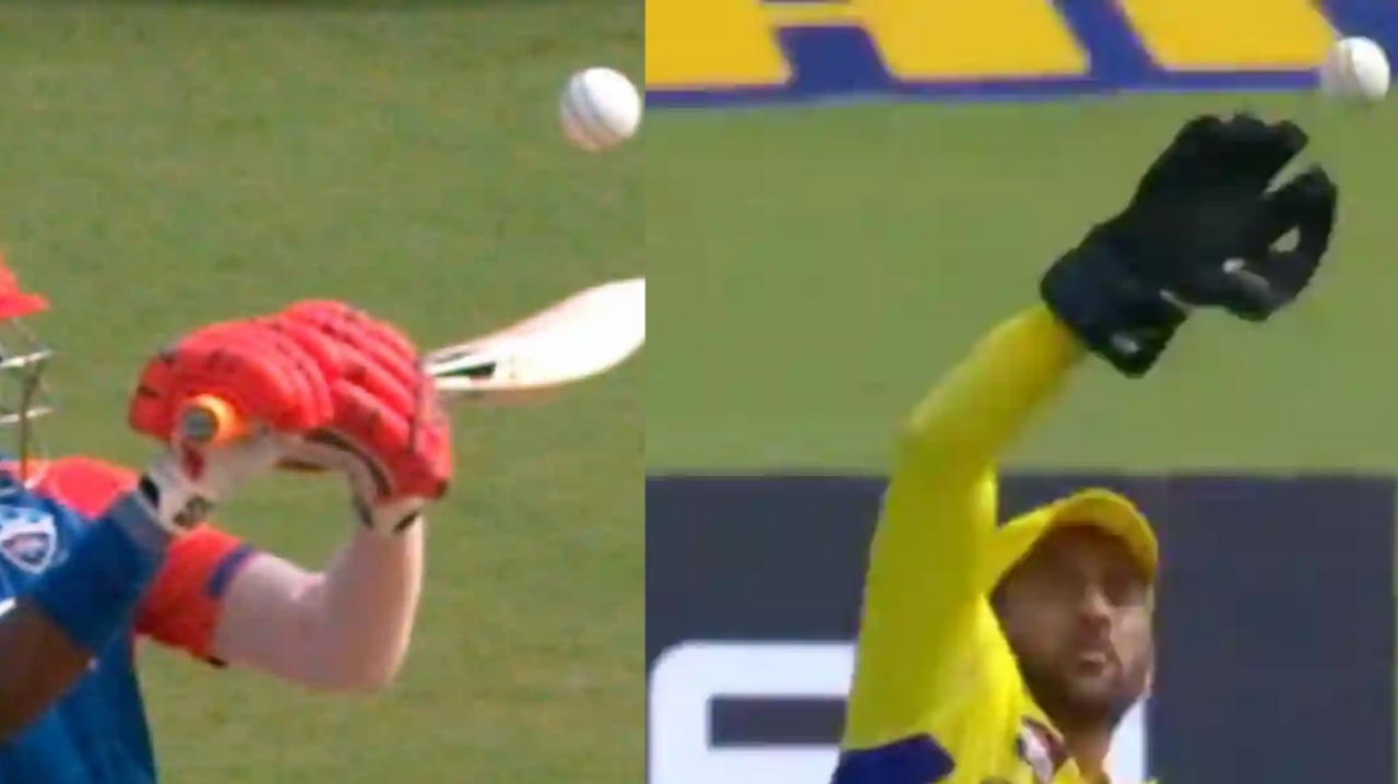 MS Dhoni catch drop Abhishek Porel CSK vs DC IPL 2025