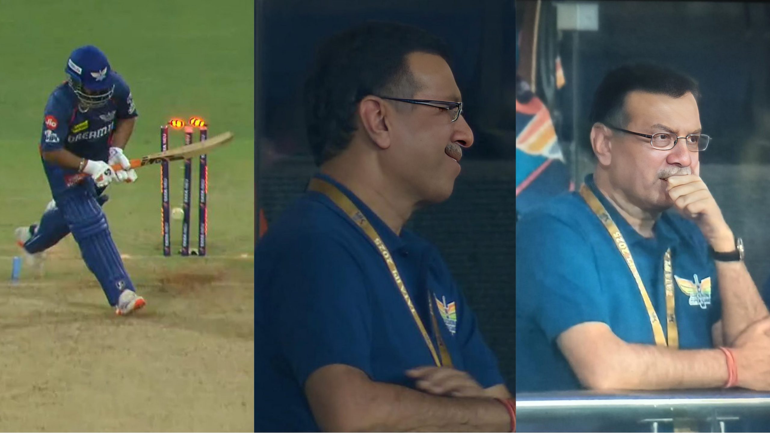 Sanjiv Goenka Viral Reaction after Rishabh Pant got out for a Golden Duck vs DC - CricTips Sanjiv Goenka Viral Reaction after Rishabh Pant got out for a Golden Duck vs DC