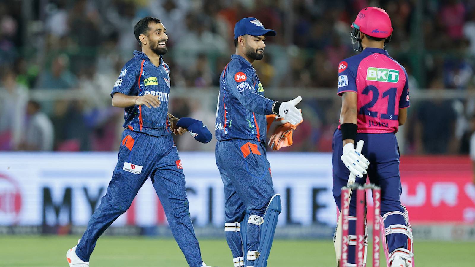 Rajasthan Royals Near Victory Against Lucknow Super Giants