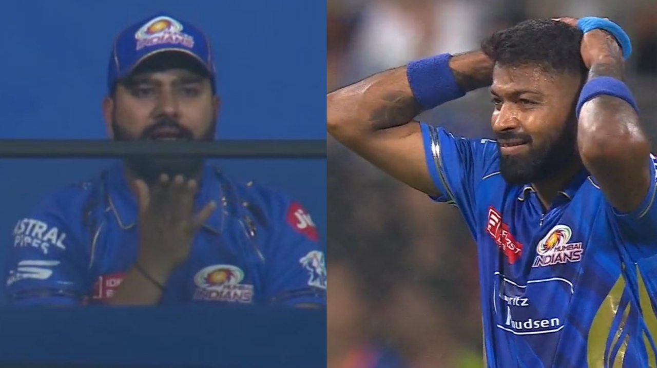 Rohit Sharma angry on Hardik Pandya expensive over MI vs RCB IPL 2025