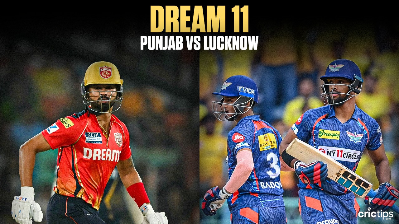 PBKS vs LSG Today Dream11 Prediction, IPL 2025 Fantasy Cricket Tips, Playing XI Squad, and Pitch Report