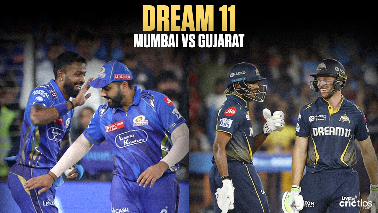 MI vs GT Today Dream11 Prediction, IPL 2025 Fantasy Cricket Tips, Playing XI Squad, and Pitch Report