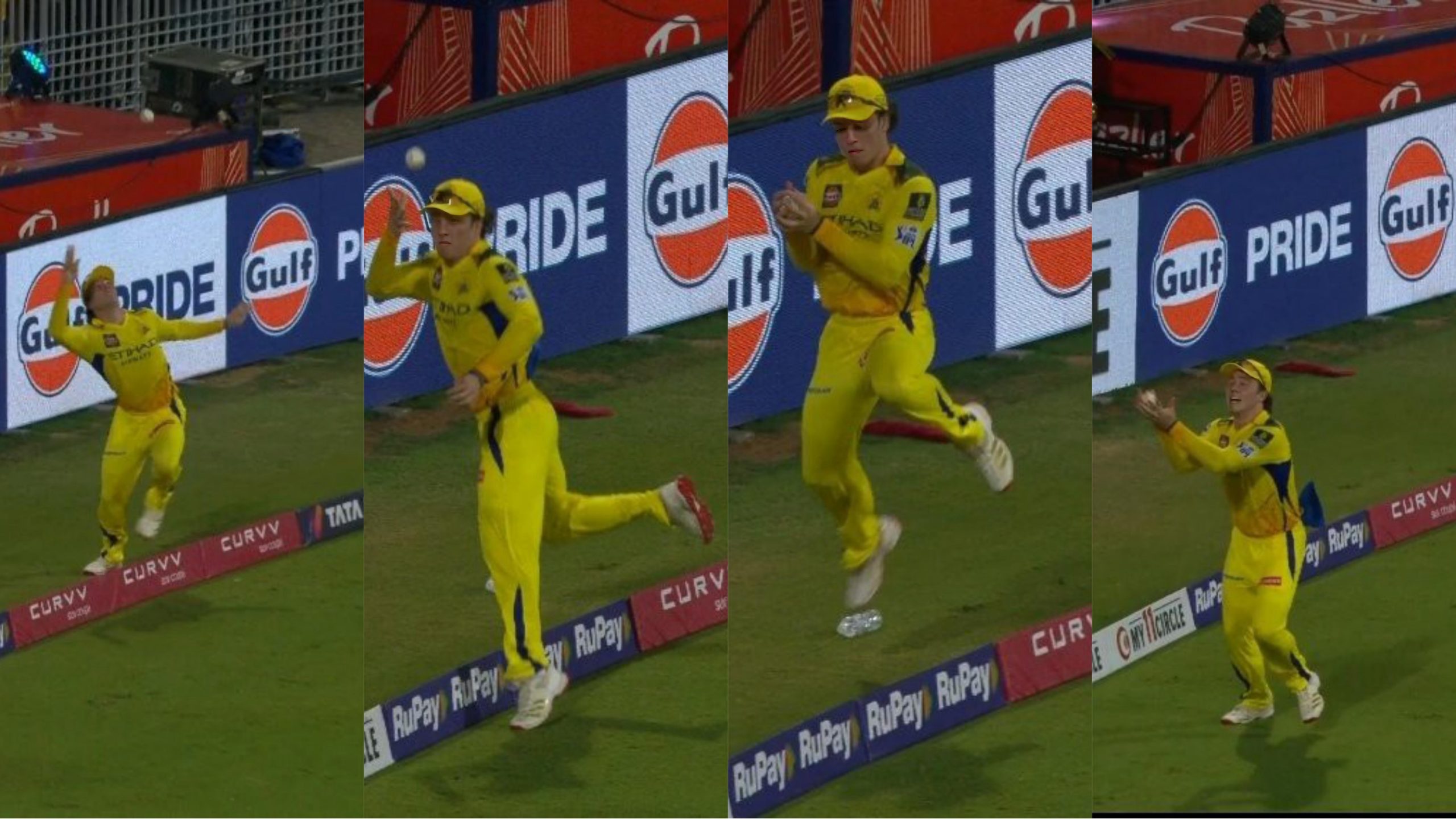 Watch: Dewald Brevis leaves everyone stunned with that brilliant boundary catch against PBKS - CricTips Watch: Dewald Brevis leaves everyone stunned with that brilliant boundary catch against PBKS